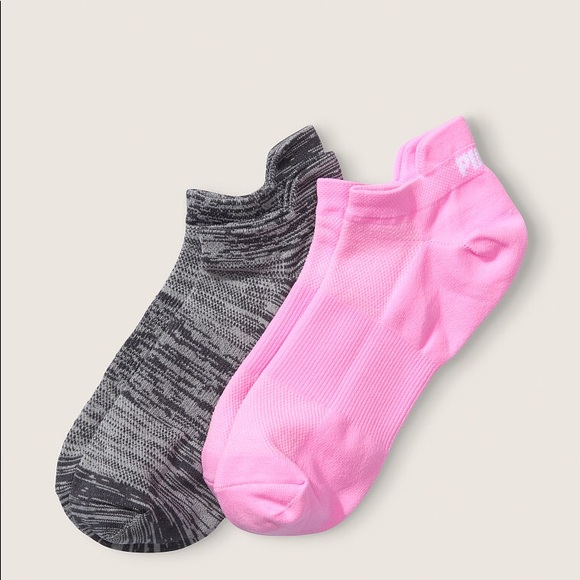 PINK Victoria's Secret Accessories - Victoria’s Secret PINK Active Socks 2 Pack